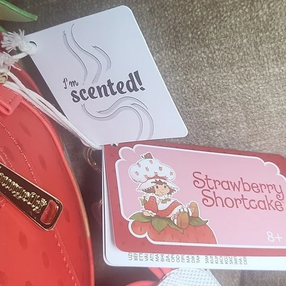 Loungefly Scented Strawberry Shortcake House Crossbody Bag - Picture 8 of 11